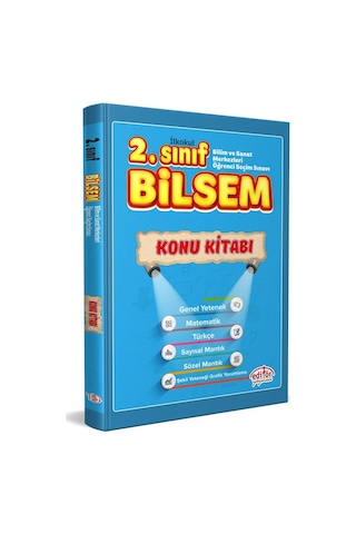 Editör Yayınları 2. Sınıf Bilsem Hazırlık Kitapları Seti 4 Lü  Set