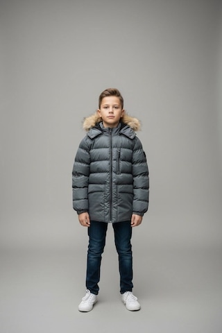 Benitto Kids Erkek Çocuk Şişme Mont 51334 Antrasit