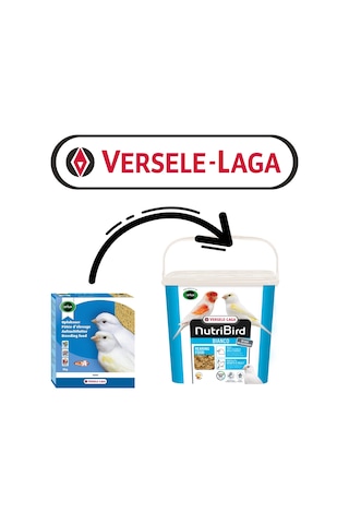 Versele - 658 - Laga Nb Rearıng Food - Csmtex - Bıanco 4kg