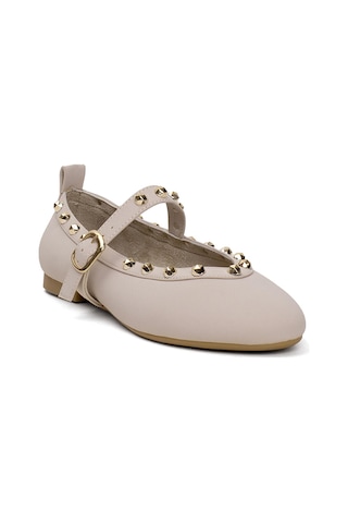 Miss Park Moda Pm567 K841 Kadın Babet Bej-bej Bej