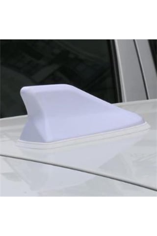 Dreamcar&Dreambike Mitsubishi Lancer İçin Shark Beyaz Elektrikli Oto Anteni