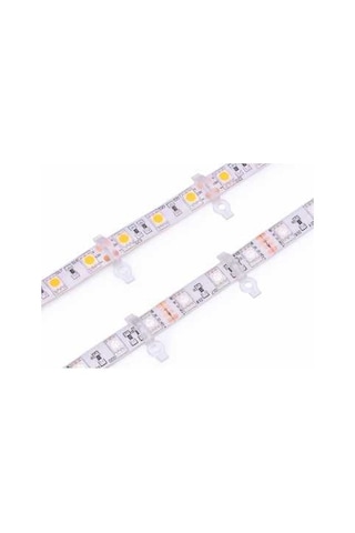 Şerit Led Sabitleme Aparatı 10Mm Ip65 (10 Adet) Vida Dahil