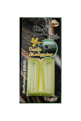Meys 4'lü Klips Koku Vanilya Madagaskar