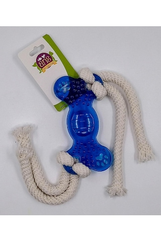 Ans Köpekler İçin İpli Jel Kemik Diş Kaşıma Isırma Oyuncak 48 CM