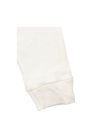Unisex Ekru Koklama Uyardım Baskılı Manşetli Tek Alt Çok Renkli