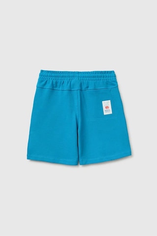 United Colors Of Benetton Erkek Çocuk Beli Lastikli Relaxed Fit Bermuda Şort Mavi 6-14 Yaş-2804
