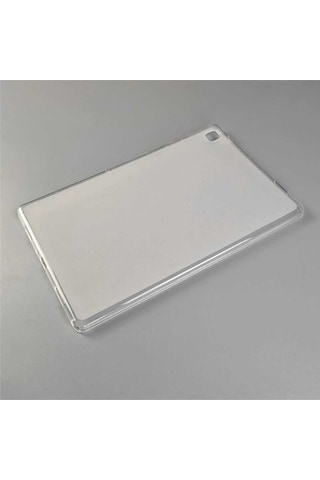 Galaxy Tab A7 10.4 T500 2020 Kılıf Uyumlu Zore Tablet Süper Silikon Kapak-renksiz Tablet Kılıfı