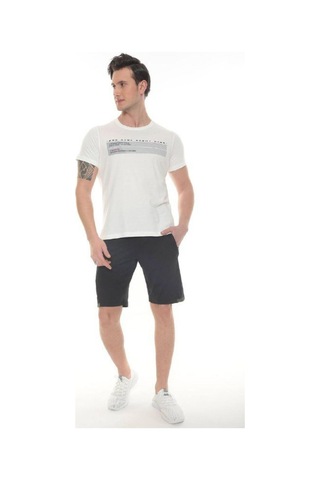 Fore Sport Erkek One Nıne Baskılı T-shirt Ekru