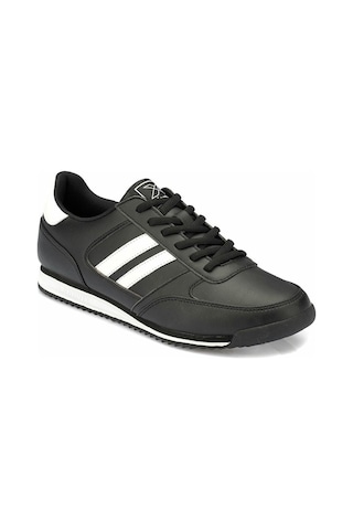 Kinetix Tramor Pu 4 Pr Siyah Erkek Sneaker Spor Ayakkabı Siyah