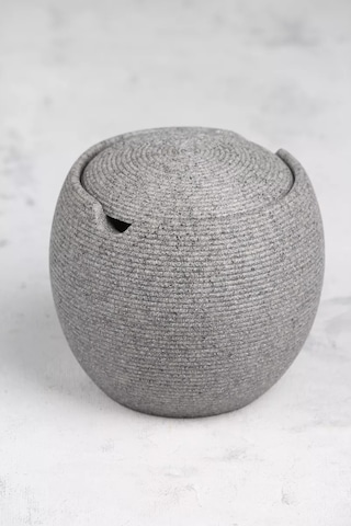 Denezo Kapaklı Pamuk Disk Ve Çubukları İçin Düzenleyici 250810653 Gri