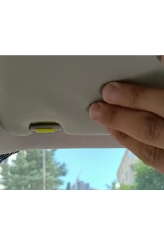 Alfa Romeo 156 Güneşlik Tutucu Klips - 3d