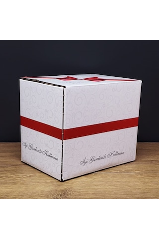 Büro Ev Ofis Mutfağı İçin Özel Baskılı Öğretmen Tip Kupa Bardak