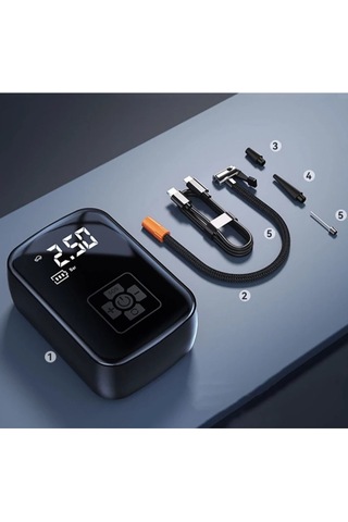 Şarjlı Hava Kompresörü Çok Renkli