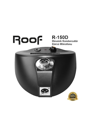 Roof R-150d Dinamik Kondansatör Kürsü Mikrofonu