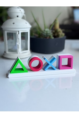 Dekoratif Playstation Aksesuarı ,masa Üstü Playstation Dekoru