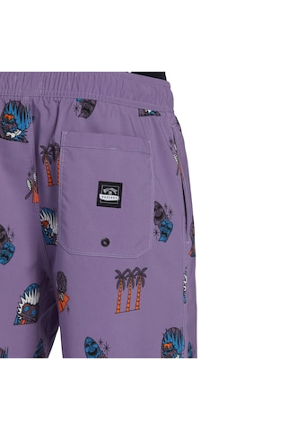 Bıllabong Billabong Turn The Tide Layback Erkek Mor Volley Short 909- Çok Renkli