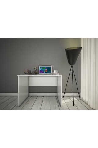 Bicabin Bicabin Homely Desk Çalışma Masası Laptop/Ofis Masası (499431153) Beyaz