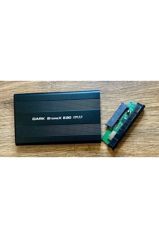 Usb 2.0 İde Harici Harddisk Kutusu Ide 2.5 İnç Kutu Hdd Case Dark