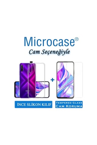 Huawei P Smart Pro 2019 Ince 0.2 Mm Soft Silikon Kilif + Cam(Seç) 434444258
