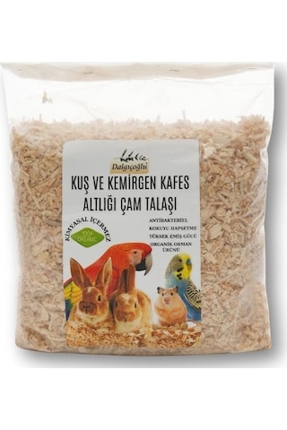 Kuş ve Kemirgen Kafes Altlığı Çam Talaşı 400 Gr (4 L) – %100 Doğal