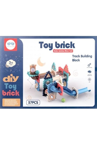 3253 Toy Brick 3D Yapı ve Tasarım Blokları 57 Parça  -Sunman