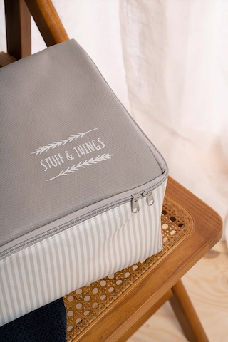 Ocean Home Textile 4'lü Gri Renk Stuff & Things Hurç Set