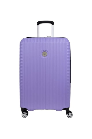 Pierre Cardin Lüx Lila Unisex Büyük Boy Valiz 04pc6500-01 001