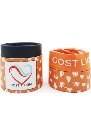 Gost Liria -silver Cat Desenli Kadın String Külot Turuncu