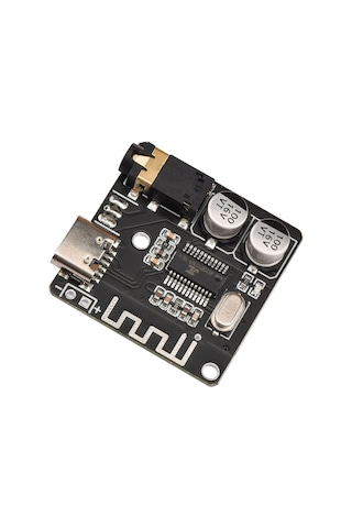 Vhm-314 Type-c Bluetooth Kablosuz Ses Mp3 Modül Amfi Müzik Çalma Kartı Dc 5v Usb Lityum Pil Batarya