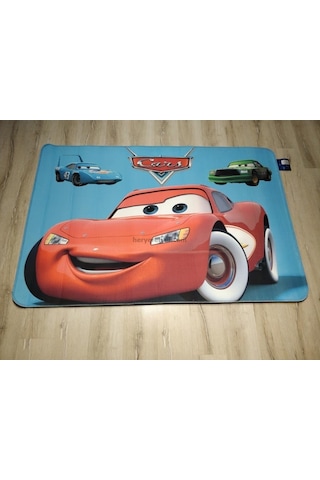 Yamalıhome Lisanslı Çocuk Halısı Cars2 C2 120X180 Cm Arabalı Halı