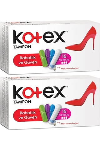 Kotex Tampon Normal 32 Li Set 2pk 16