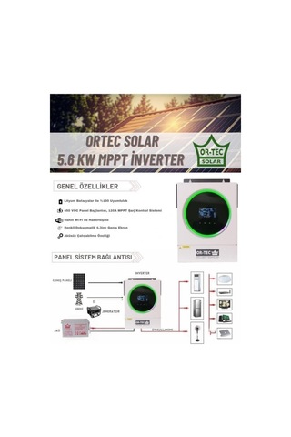 Ortec Vm Iv-5600 5.6kw 48v Mppt Akıllı İnverter
