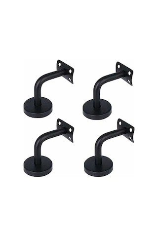 4 Adet Korkuluk Braketi. Çatı Katı İç Duvar Korkuluğu İçin Paslanmaz Çelik Korkuluk Braketi. Koridor Braketi. Merdiven Korkuluğu 60 Mm X 60 Mm Diğer
