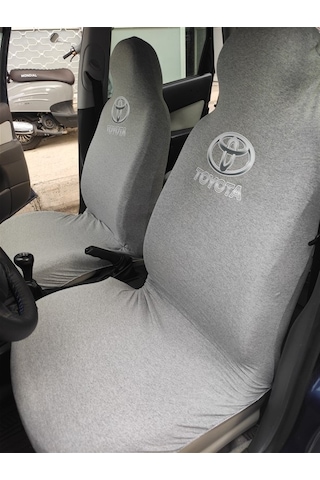 Replax Toyota Uyumlu Gri Oto Atlet Servis Kılıfı 4 Parça Ser-050