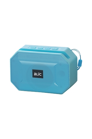 Blic Bls-89 Bluetooth 5.4 Taşınabilir Hoparlör Mavi 6w Rms, Telefon Standlı, Usb Ve Tf Kart Destekli
