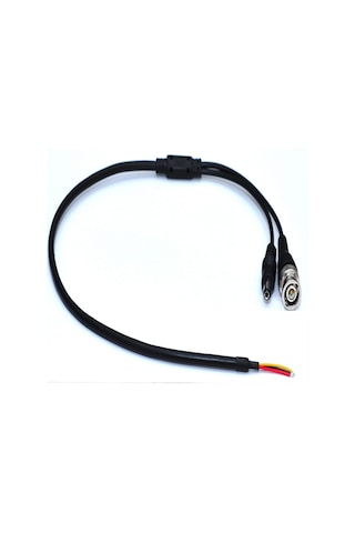 50 Adet Kablolu Hazır Bnc +Power Jack Konnektör 50 Adet Kablolu Hazır Bnc +Power Jack Konnektör