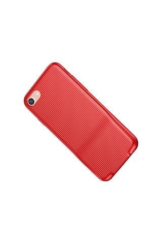 Baseus Apple Uyumlu iPhone 7 / 8 İle Şarj Ve Kulaklık Girişli Audio Case Kılıf Kırmızı