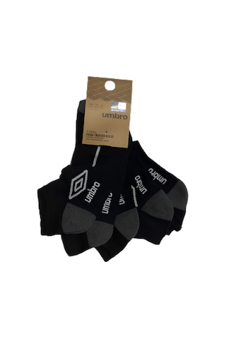 Umbro 5'li Siyah Çorap Siyah