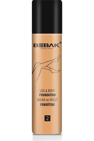 Bebak Bacak ve Vücut Fondöteni No 2 Medium 75 ML