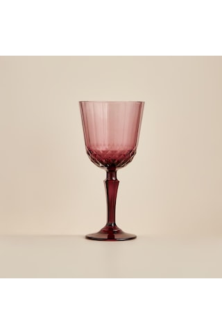 Bella Maison Colore Kesme Kadeh 6'lı Gül Kurusu 310 CC Pembe