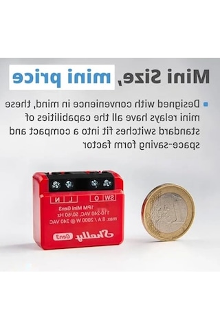 Akıllı Röle Şalteri, 1 Kanal 8a - Wlan Ve Bluetooth İle Ev Otomasyonu .