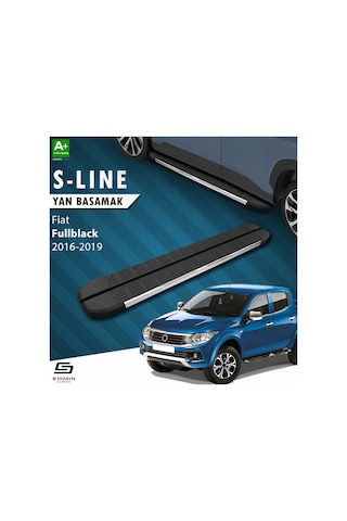 S-dizayn Fiat Fullback S-line Krom Yan Basamak 193 Cm 2016 Üzeri