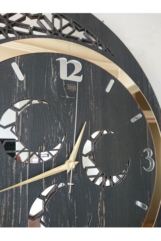 50Cm Duvar Saati Üç Hilal Diğer