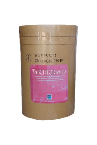 Gemaş TABCHLOR MULTİ 50 KG %90 Tablet Klor - %90 Chlorine Multifu