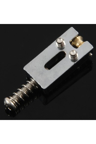 Fender Strat/télé Guitare Électrique Avec Roue De Réglage Ve Couleur Chrome İçin Köprü Seleleri B