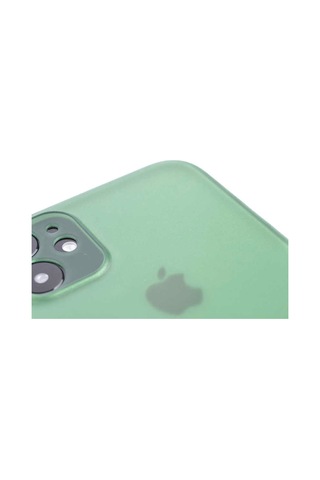 Apple Uyumlu iPhone 11 Kılıf Zore Eko Pp Kapak-Renksiz
