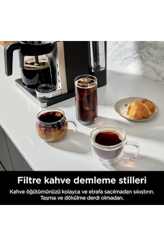 Ninja CFN802EU Prestige Dualbrew Filtre ve Kapsül Kahve Makinesi