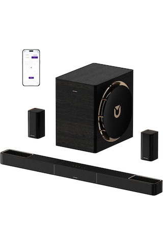 Ultımea Skywave X70 Dolby Atmos 7.1.4 Soundbar Kablosuz Subwoofer Ev Sinema Ses Sistemi Utm U442a