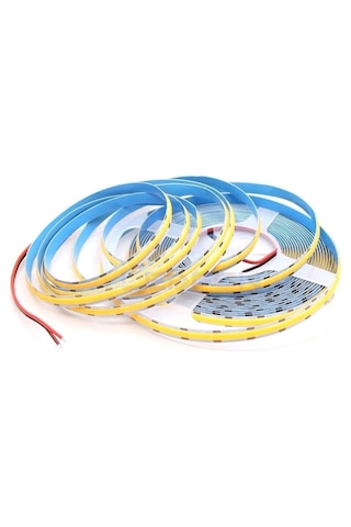 12v Cob Şerit Led Aydınlatma Kendinden Yapışkanlı 5 Metre 5mt