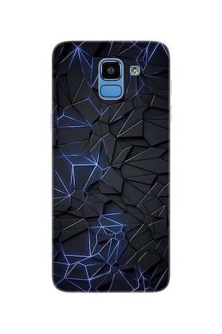 Samsung Galaxy J6 Sm-j600f Uyumlu Kılıf Desen Baskı Silikon Karmaşık Design Stk:1874